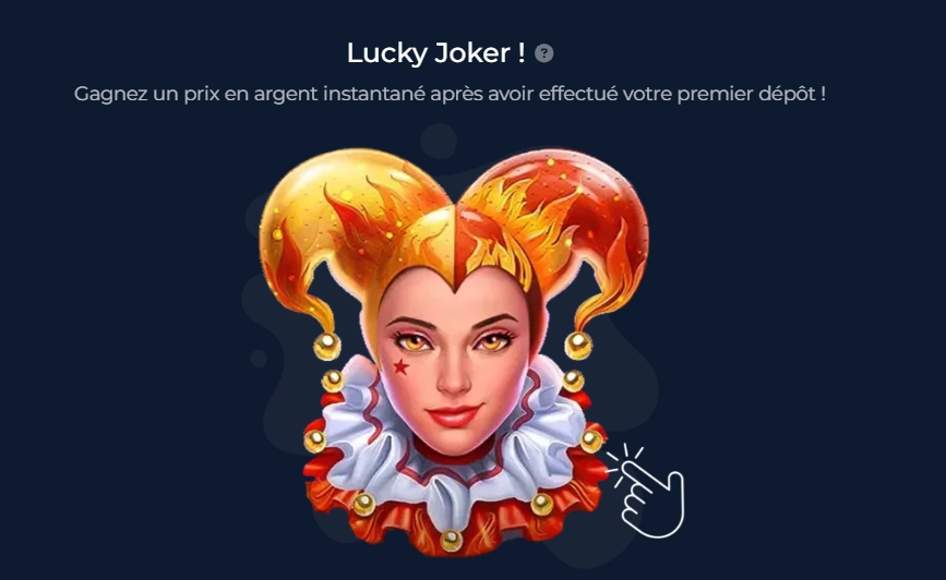 Lucky Joker du casino Jslotz avec gain en argent